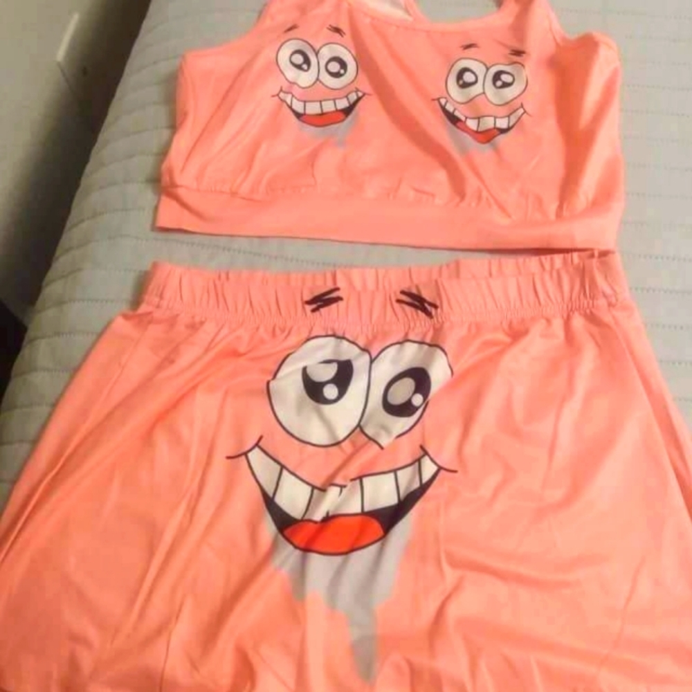 Women two piece short set